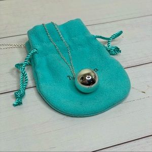 Sterling Silver 19mm HardWear Ball Pendant Necklace